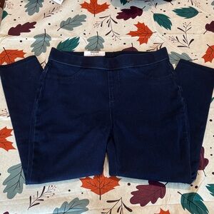 Time and Tru Navy Blue Capri Jeggings